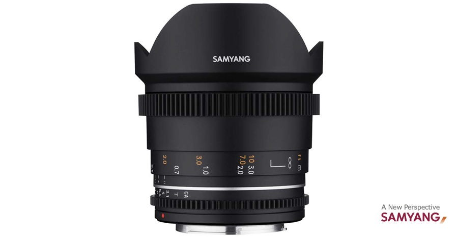 Nuevo gran angular de 14 mm a la serie VDSLR MK2 de Samyang
